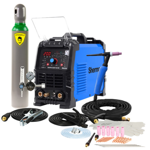 Spawarka Sherman DIGITIG 226P AC/DC Pulse - zestaw | 7812755-G