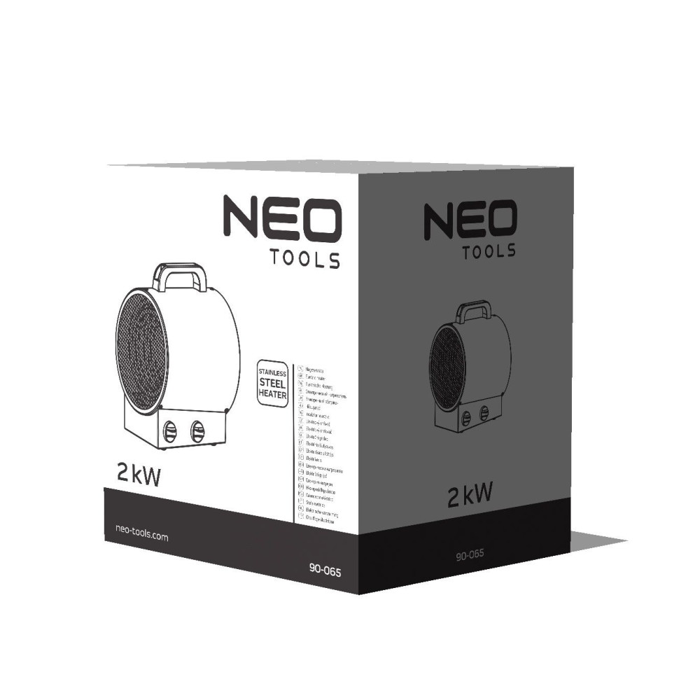 Nagrzewnica elektryczna regulowana 2 kW Neo Tools - 90-065 - NEO Tools - 7