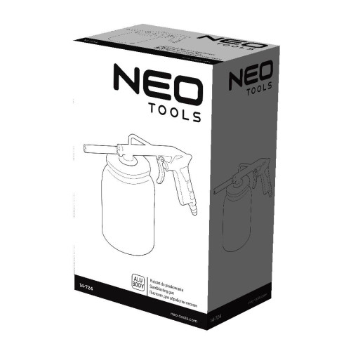 Pistolet do piaskowania ze zbiornikiem Neo Tools - 14-724 - NEO Tools - 1 2