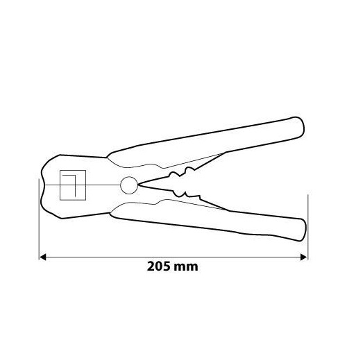 Automatyczny ściągacz izolacji, czołowy 205 mm Neo Tools - 01-500 - NEO Tools - 4