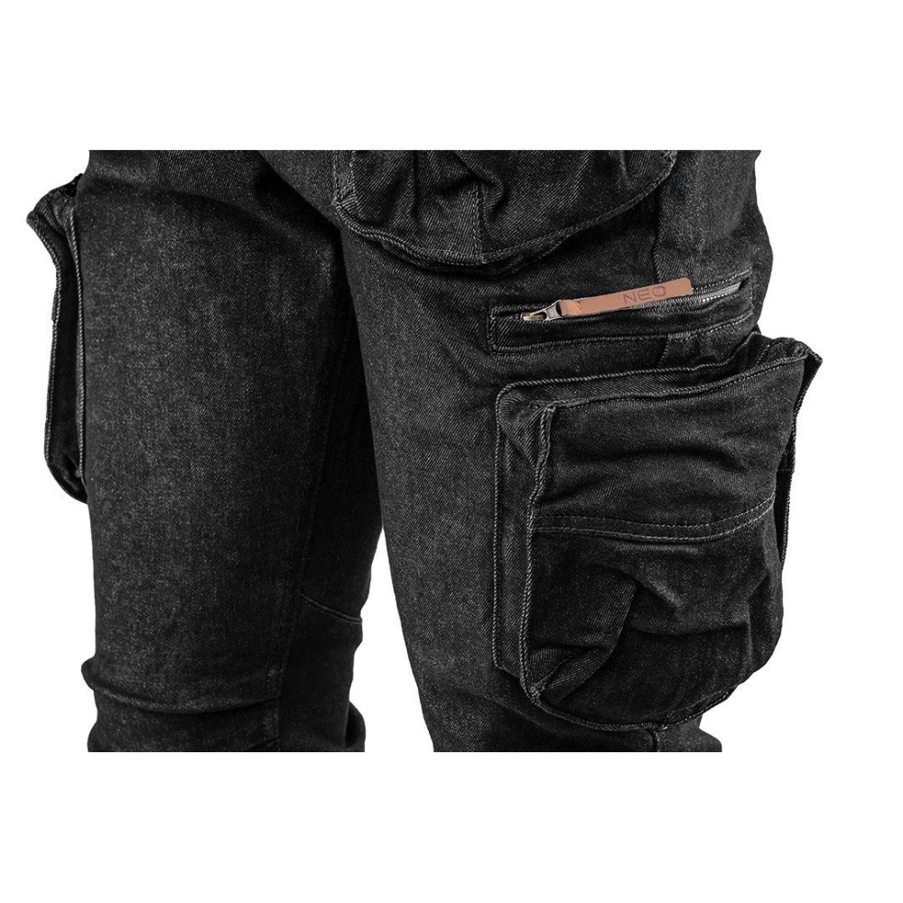 Spodnie robocze jeansowe Neo Tools Denim czarne - 81-233 - NEO Tools - 6