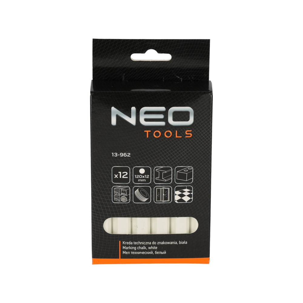 Kreda techniczna 12 szt. (biała) Neo Tools - 13-962 - NEO Tools - 4