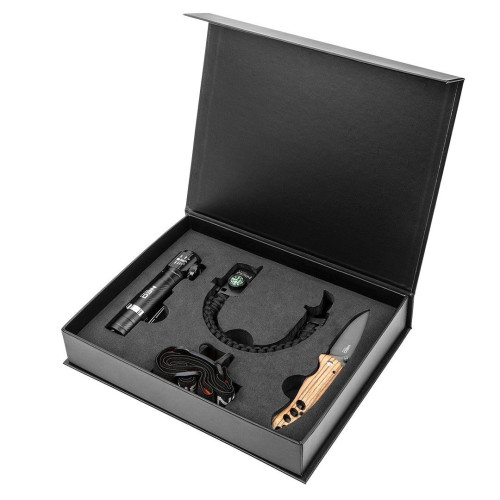 Zestaw survivalowy latarka czołowa + nóż + bransoletka Neo Tools - 63-033 - NEO Tools - 3