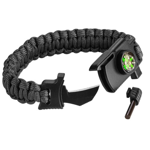 Zestaw survivalowy latarka czołowa + nóż + bransoletka Neo Tools - 63-033 - NEO Tools - 14