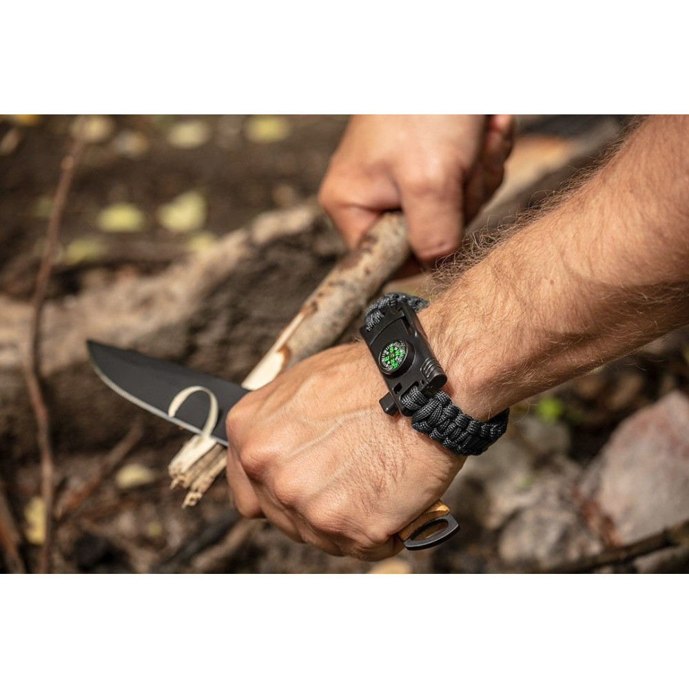 Zestaw survivalowy latarka czołowa + nóż + bransoletka Neo Tools - 63-033 - NEO Tools - 16