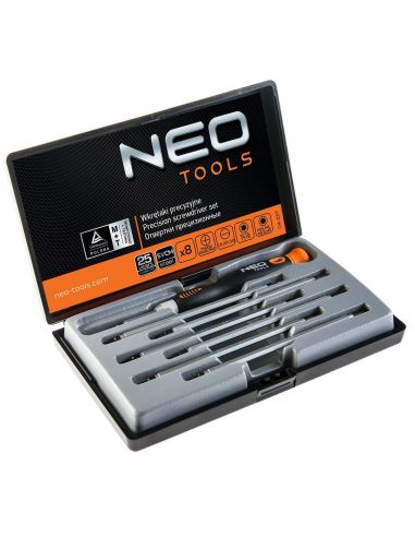 Wkrętaki precyzyjne SvCm 8 el. Neo Tools - 04-227 - NEO Tools - 1