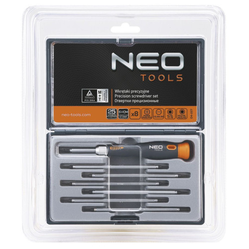 Wkrętaki precyzyjne SvCm 8 el. Neo Tools - 04-227 - NEO Tools - 3