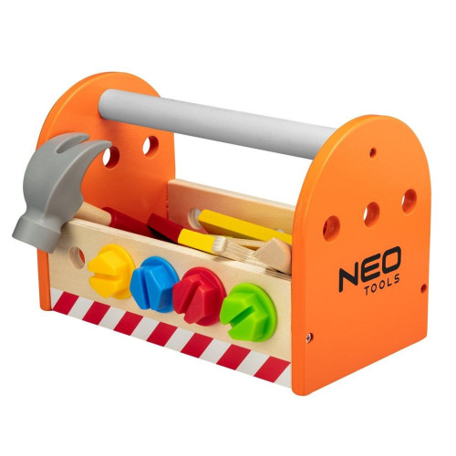 Zabawka zestaw narzędzi drewnianych Neo Tools - GD022 - NEO Tools - 1