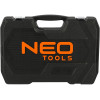 Zestaw kluczy nasadowych 1/2" 1/4" CrV 138 el. Neo Tools - 10-208 - NEO Tools - 4
