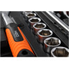 Zestaw kluczy nasadowych 1/2" 1/4" CrV 138 el. Neo Tools - 10-208 - NEO Tools - 7