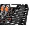 Zestaw kluczy nasadowych 1/2" 1/4" CrV 138 el. Neo Tools - 10-208 - NEO Tools - 8