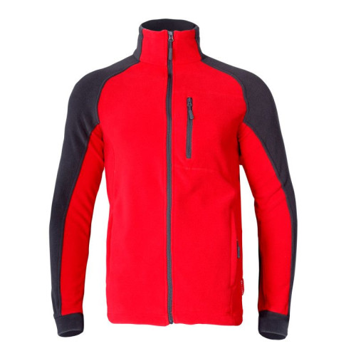 Bluza polarowa czerwono-szara Lahti Pro - LPBP1 - Lahti Pro - 1 2