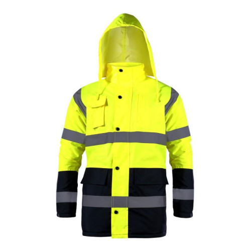 Ocieplana kurtka ostrzegawcza żółta Lahti Pro - L409070X - Lahti Pro - 1 2