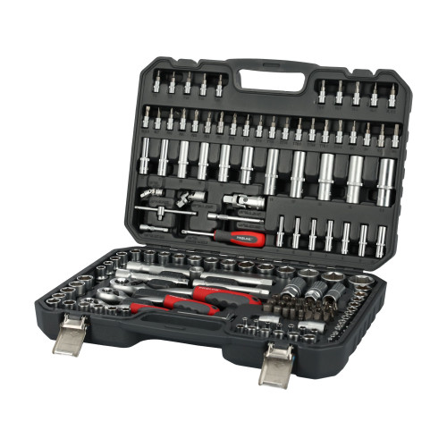Zestaw kluczy nasadowych 1/4" 1/2" 3/8" 150 el. Proline - 588150 - Proline - 1