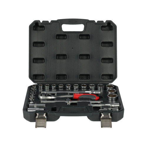 Zestaw kluczy nasadowych 1/2" 25 el. Proline - 58825 - Proline - 1 2