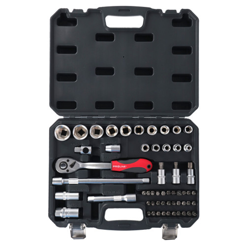 Zestaw kluczy nasadowych 1/2" 56 el. Proline - 58856 - Proline - 3