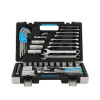 Zestaw kluczy płaskich i nasadowych 1/4" 1/2"  91 el. Mega - 58091 - Mega - 2