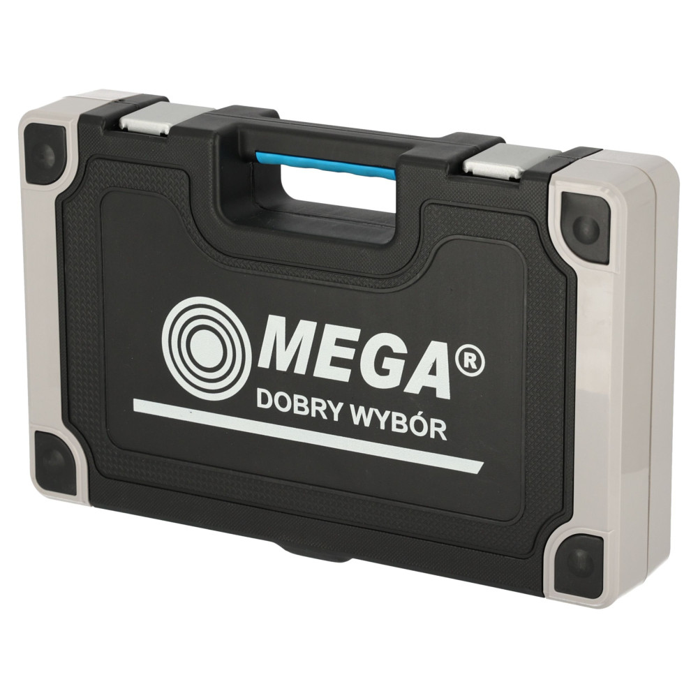 Zestaw kluczy płaskich i nasadowych 1/4" 1/2"  91 el. Mega - 58091 - Mega - 7