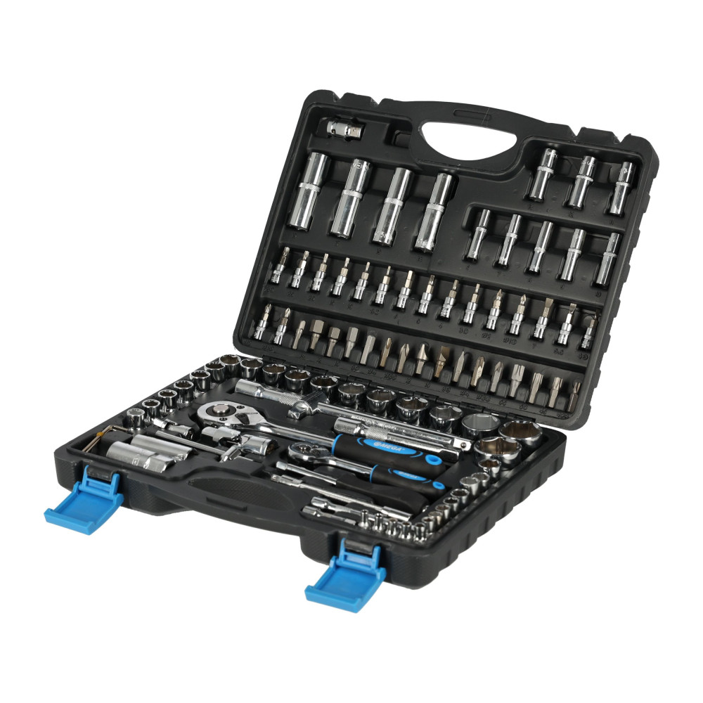 Zestaw kluczy nasadowych 1/4" 1/2"  94 el. Mega - 58094 - Mega - 1