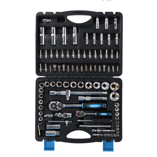 Zestaw kluczy nasadowych 1/4" 1/2"  94 el. Mega - 58094 - Mega - 3