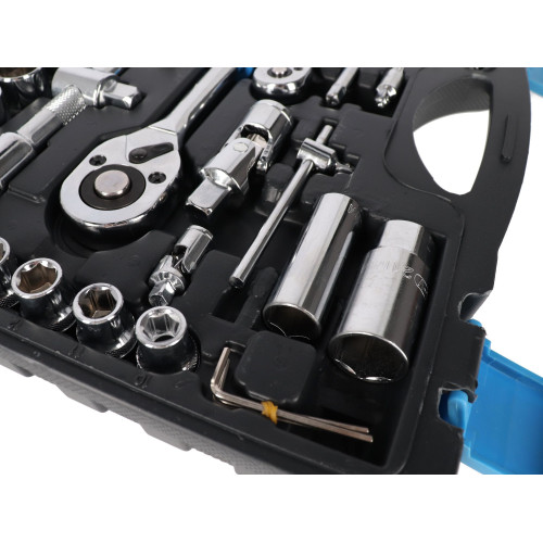 Zestaw kluczy nasadowych 1/4" 1/2"  94 el. Mega - 58094 - Mega - 4