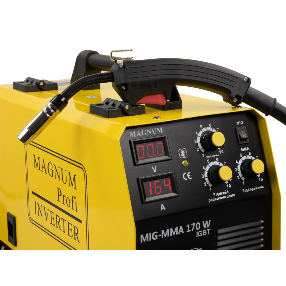 Spawarka Magnum MIG 170 W MMA IGBT - zestaw - U MI 170W MMA-G - Magnum - 7
