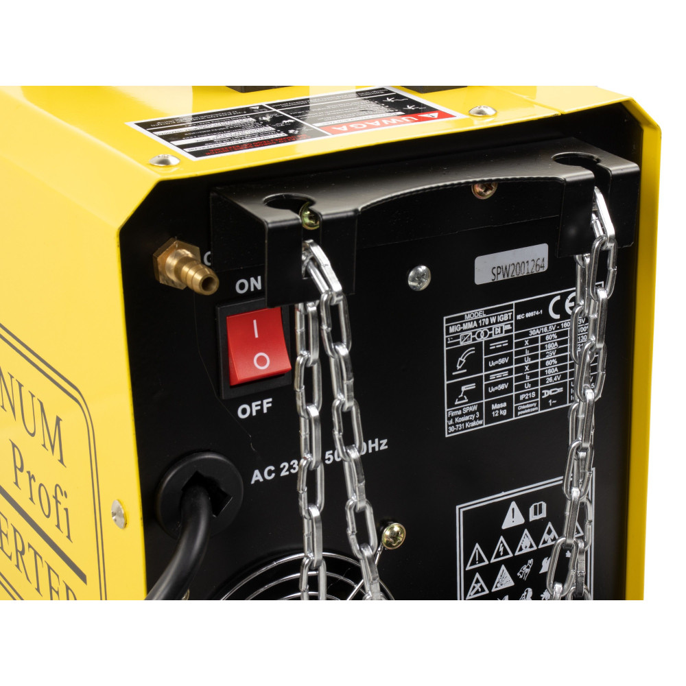 Spawarka Magnum MIG 170 W MMA IGBT - zestaw - U MI 170W MMA-G - Magnum - 12