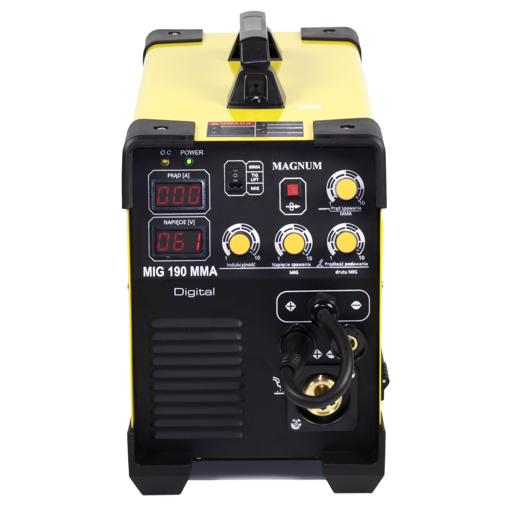 Spawarka Magnum MIG 190 II MMA new design - zestaw - U MI 190MMAND-G - Magnum - 7