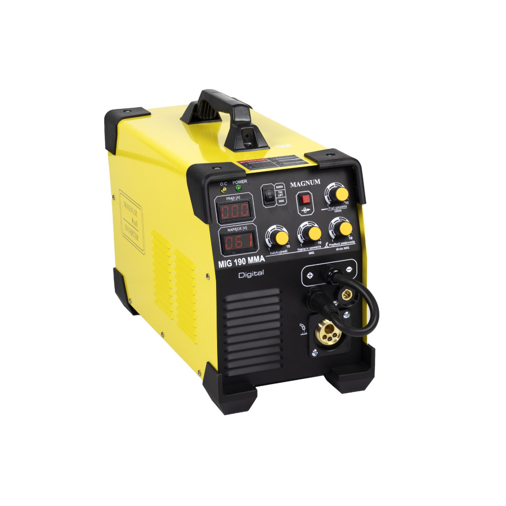 Spawarka Magnum MIG 190 II MMA new design - zestaw - U MI 190MMAND-G - Magnum - 8