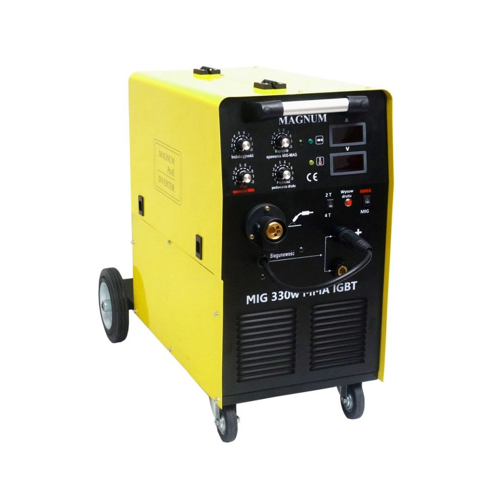 Spawarka Magnum MIG 330 W MMA IGBT - zestaw - U MI 330 WIGB-G - Magnum - 12