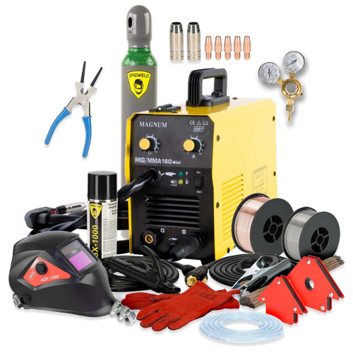 Spawarka Magnum MIG 160 MINI MMA - zestaw - U MI 160MMA L-G - Magnum - 1
