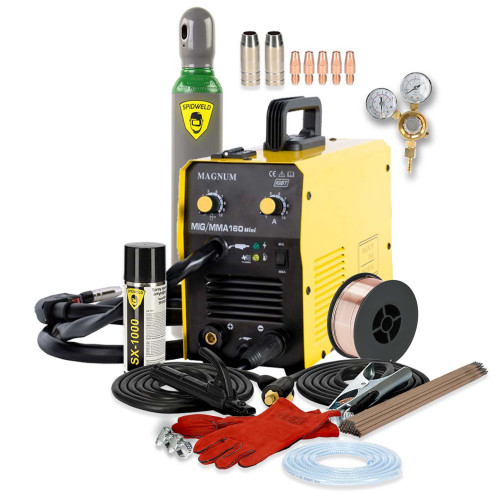 Spawarka Magnum MIG 160 MINI MMA - zestaw - U MI 160MMA L-G - Magnum - 3