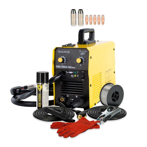 Spawarka Magnum MIG 160 MINI MMA - zestaw - U MI 160MMA L-G - Magnum - 4
