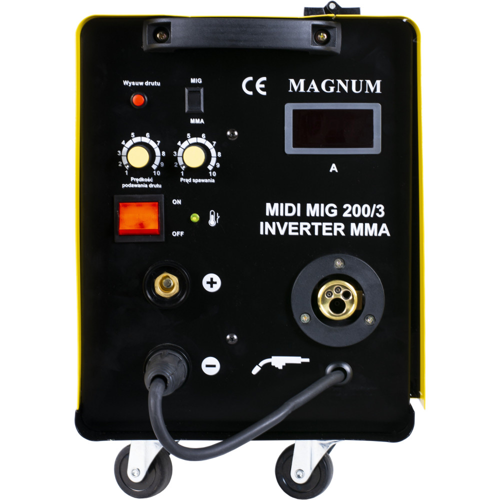 Spawarka Magnum MIDI MIG 210/2 MMA - zestaw - U MI 210/2MMA-G - Magnum - 7