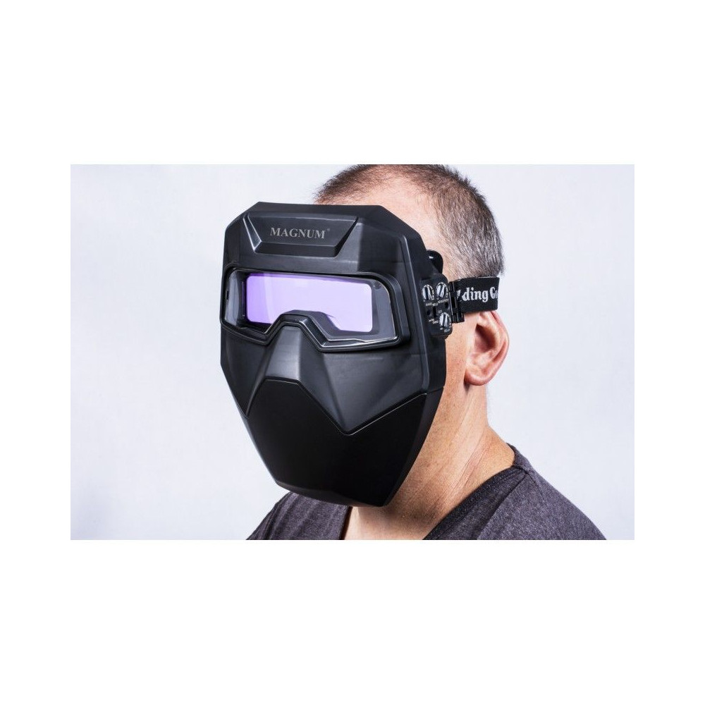 Automatyczne gogle spawalnicze Magnum R100+ z osłoną twarzy - POS-M-R100+ - Magnum - 4