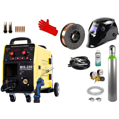 Spawarka Magnum MIG 240 Dual Puls Synergia - zestaw - U MI 240 DP-G - Magnum - 4