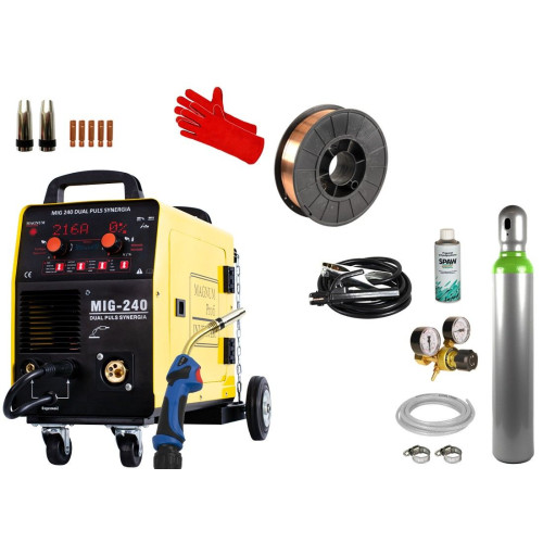 Spawarka Magnum MIG 240 Dual Puls Synergia - zestaw - U MI 240 DP-G - Magnum - 5