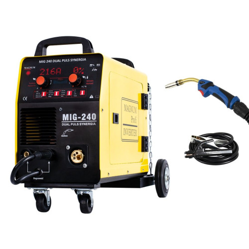 Spawarka Magnum MIG 240 Dual Puls Synergia - zestaw - U MI 240 DP-G - Magnum - 7