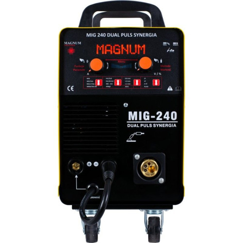 Spawarka Magnum MIG 240 Dual Puls Synergia - zestaw - U MI 240 DP-G - Magnum - 9