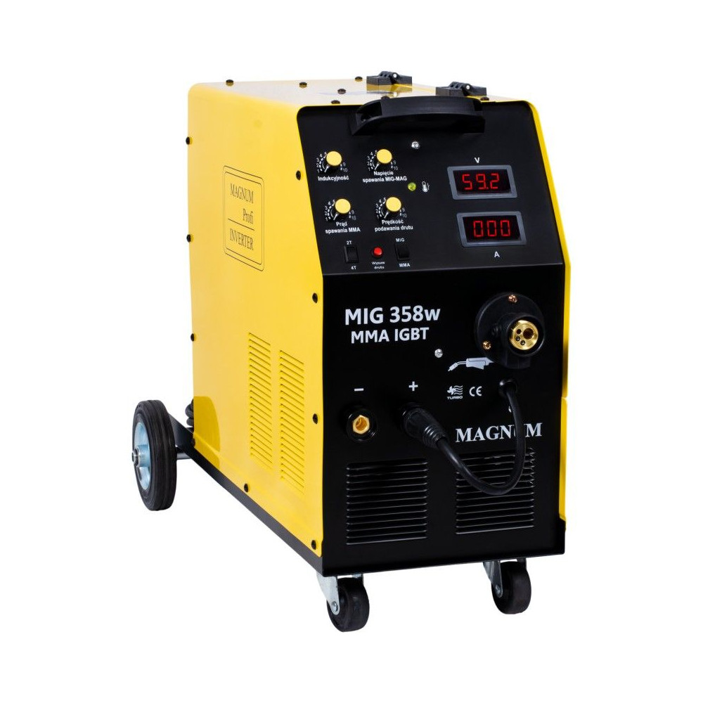 Spawarka Magnum MIG 358 W MMA IGBT - zestaw - U MI 358W MMA-G - Magnum - 4
