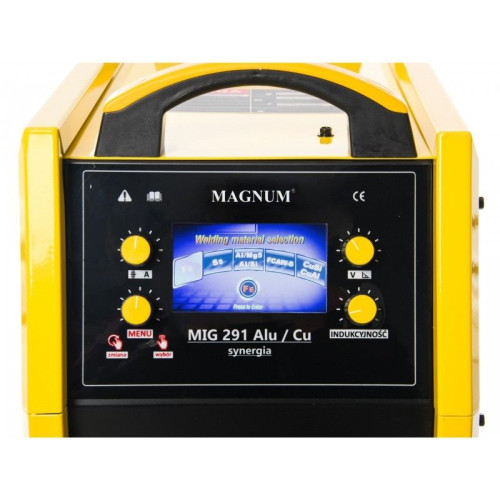 Spawarka Magnum MIG 291 Alu/Cu Synergia - zestaw - U MI 291AL CU-G - Magnum - 9