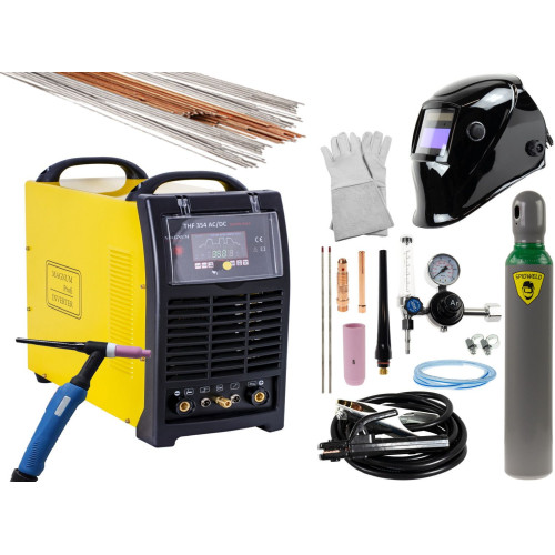 Spawarka Magnum TIG THF 354 AC/DC Digital Puls - zestaw - U I THF354 4-G - Magnum - 1