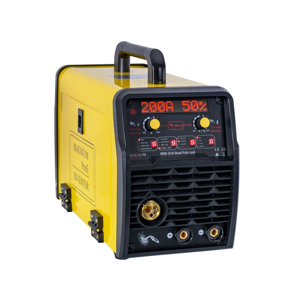 Spawarka Magnum MIG 214 Dual Puls Led II - zestaw - U MI 214 DPL-G - Magnum - 14