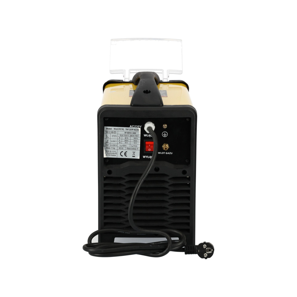 Spawarka Magnum TIG THF 237 Puls AC/DC II - zestaw - U I THF237P_2022-G - Magnum - 11