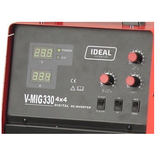 Spawarka Ideal V-MIG 330 4x4 Digital MMA - zestaw - V-MIG330MMA-G - Ideal - 5