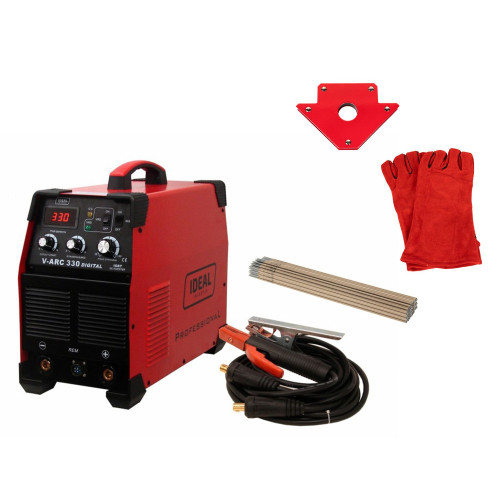 Spawarka Ideal V-ARC 330 IGBT Digital VRD +ACX - zestaw - V-ARC330-G - Ideal - 2