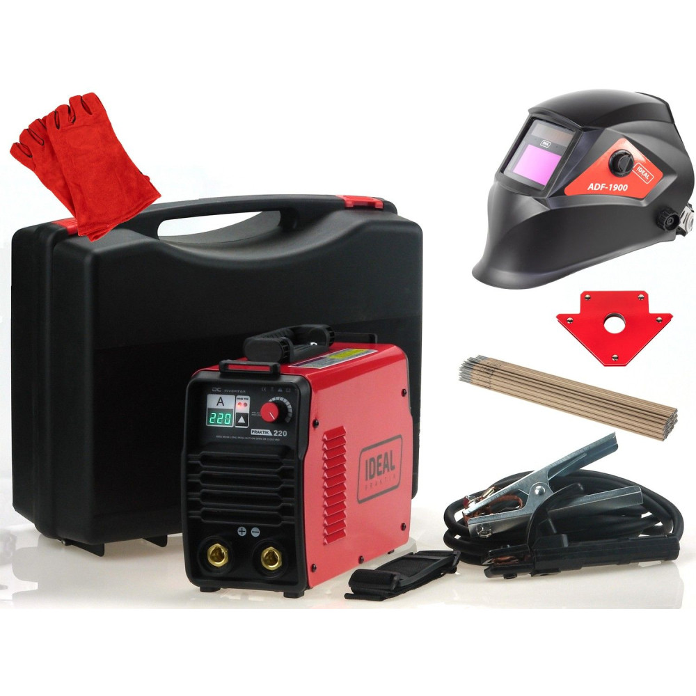 Spawarka Ideal Praktik 220 - zestaw - PRAKTIK220-G - Ideal - 1