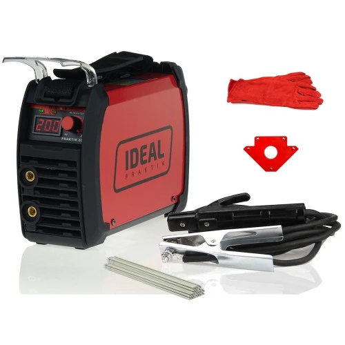 Spawarka Ideal Praktik 205 Digital - zestaw - PRAKTIK205D-G - Ideal - 2