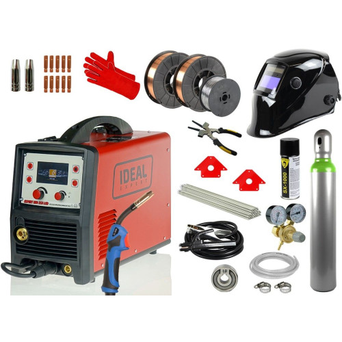 Spawarka Ideal Expert MIG 215 LCD - zestaw - EXMIG215LCD-G - Ideal - 3