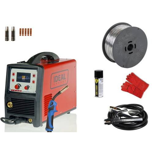 Spawarka Ideal Expert MIG 215 LCD - zestaw - EXMIG215LCD-G - Ideal - 6